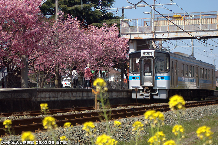 予讃線粟井駅